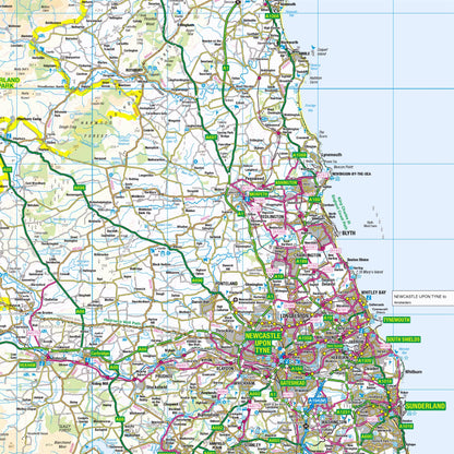 North East England: Regional Map