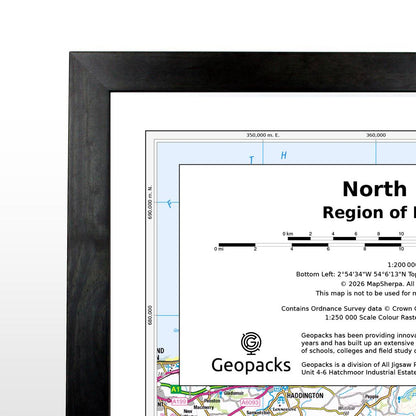 North East England: Regional Map