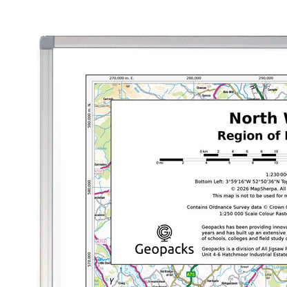 North West England: Regional Map