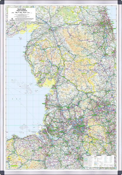 North West England: Regional Map