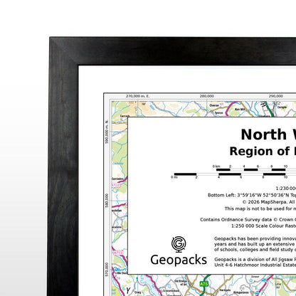North West England: Regional Map
