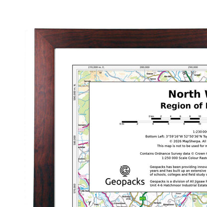 North West England: Regional Map