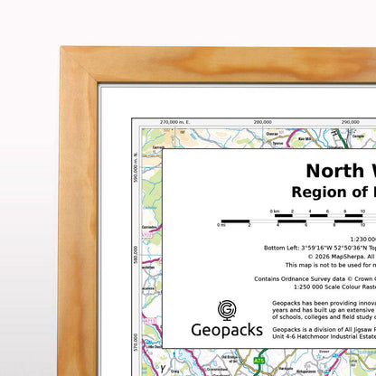 North West England: Regional Map