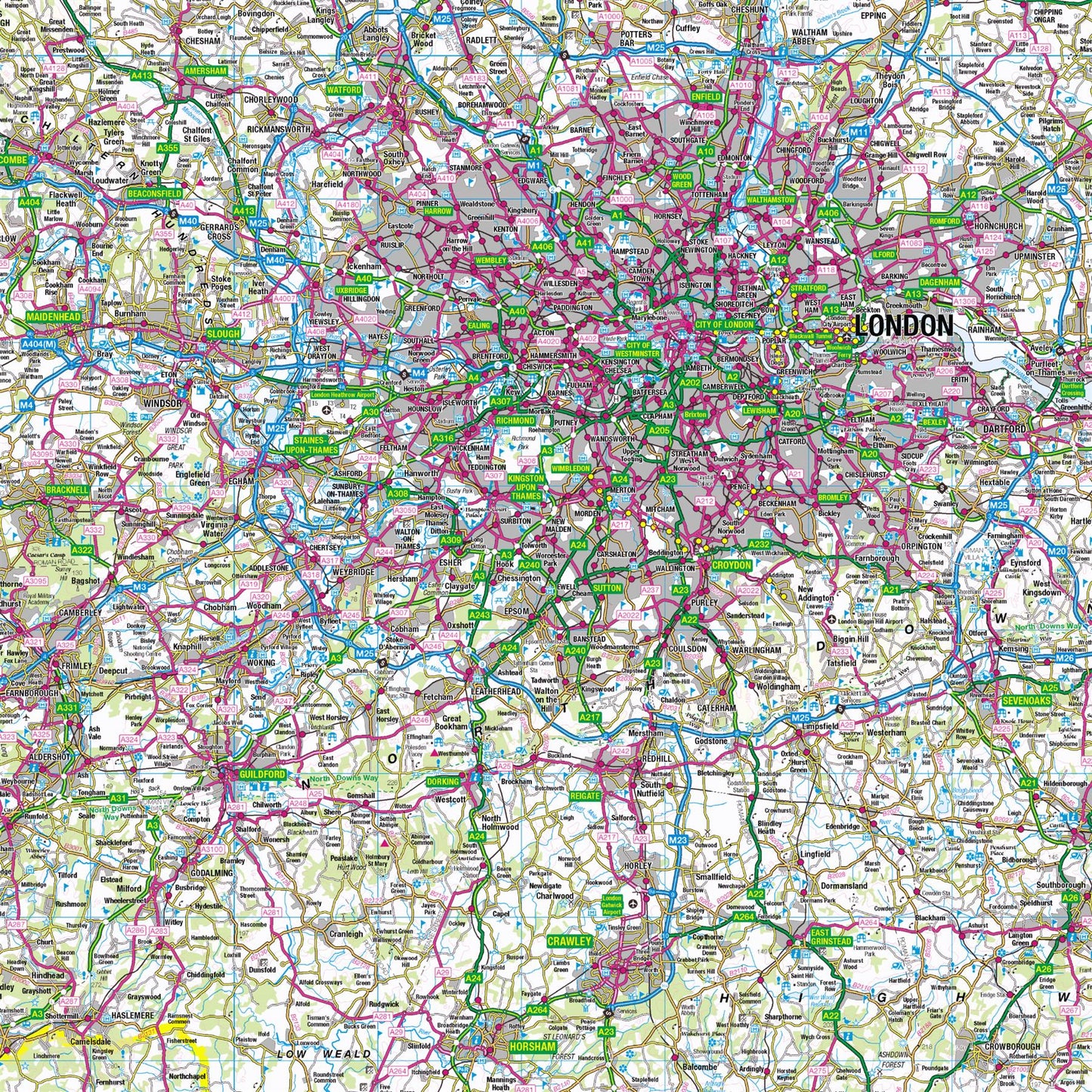 South East England: Regional Map