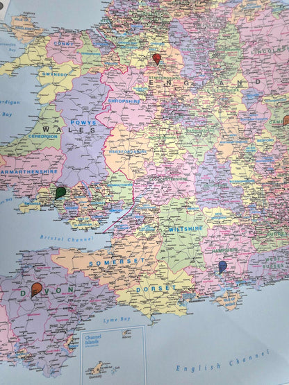 Map Stickers