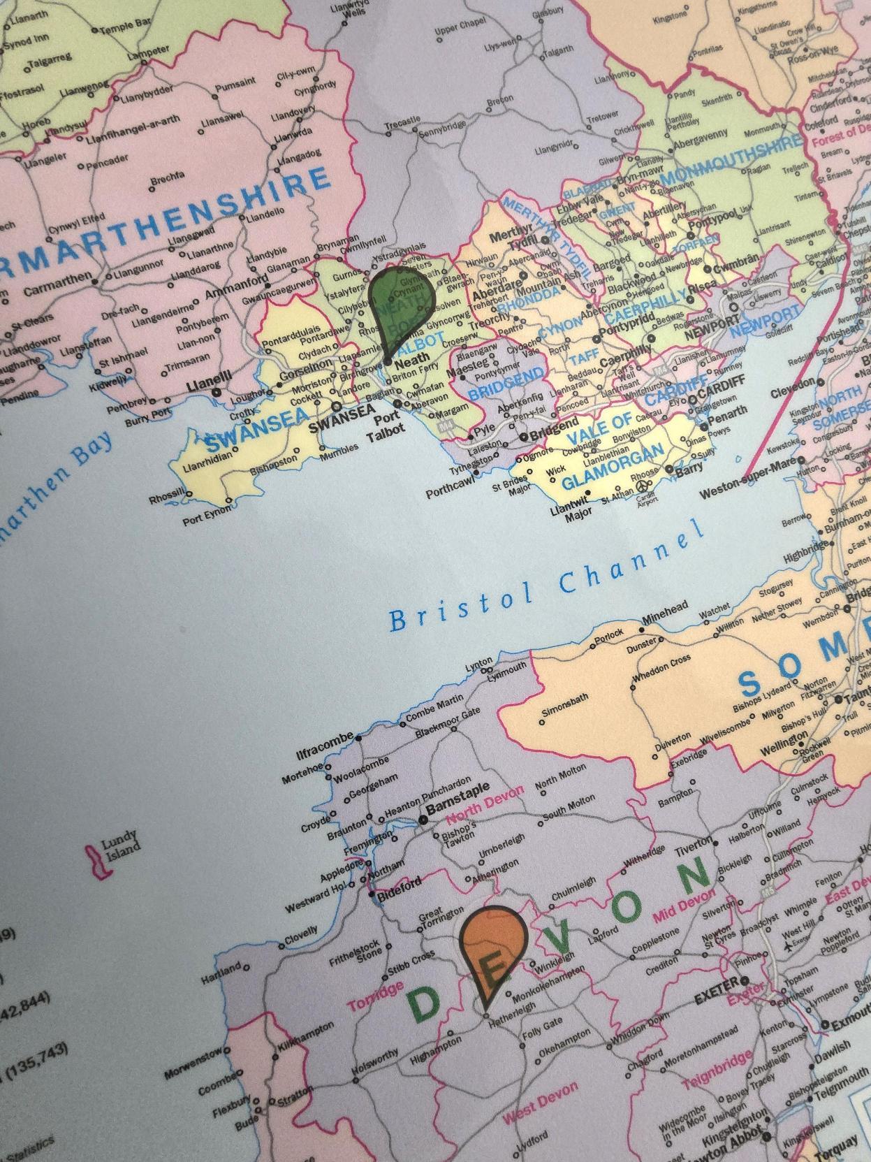 Map Stickers
