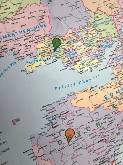Map Stickers