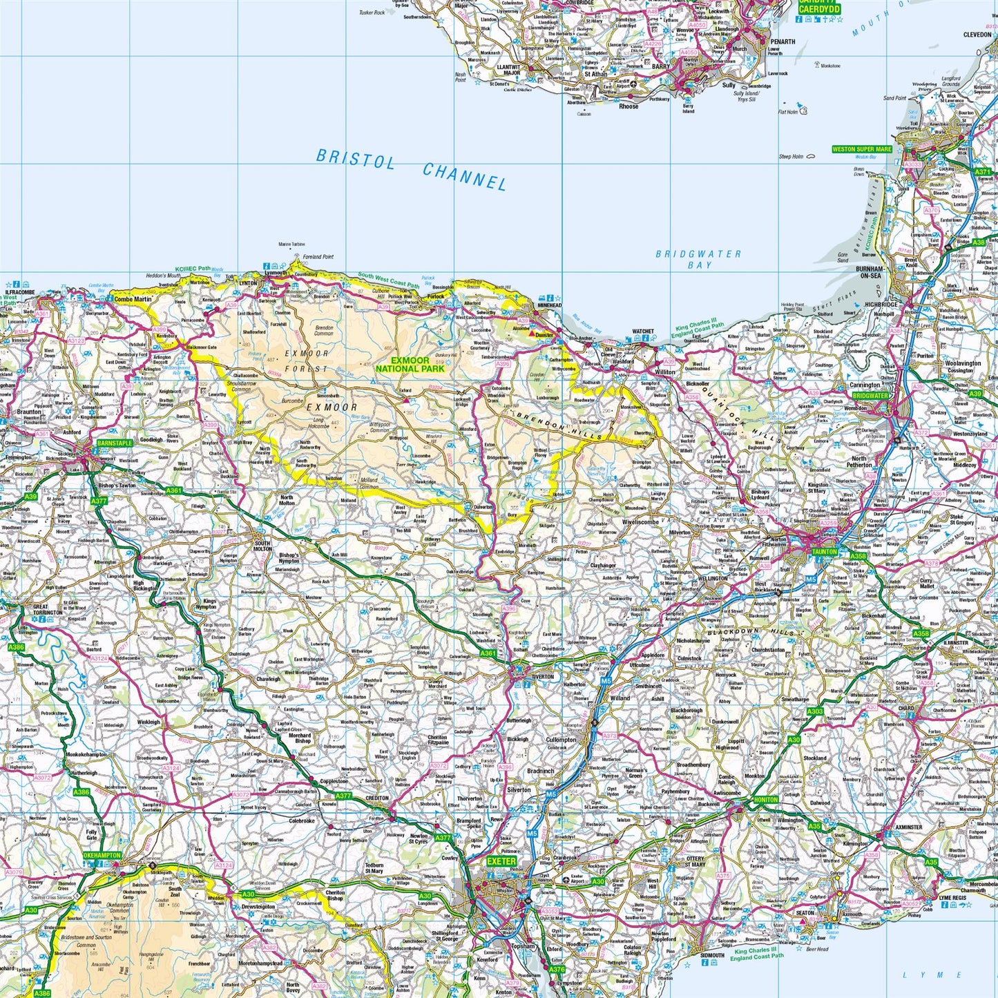 South West England: Regional Map