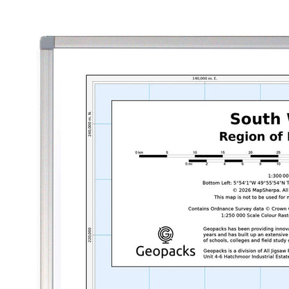 South West England: Regional Map