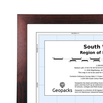 South West England: Regional Map