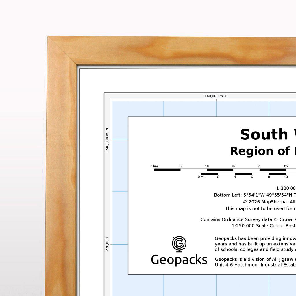 South West England: Regional Map