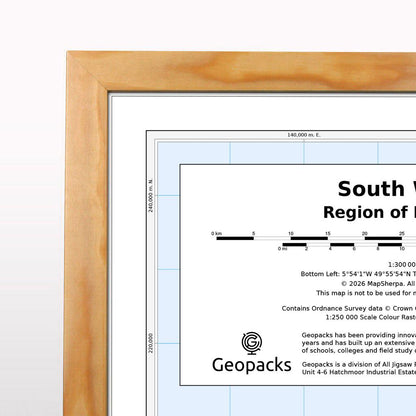 South West England: Regional Map