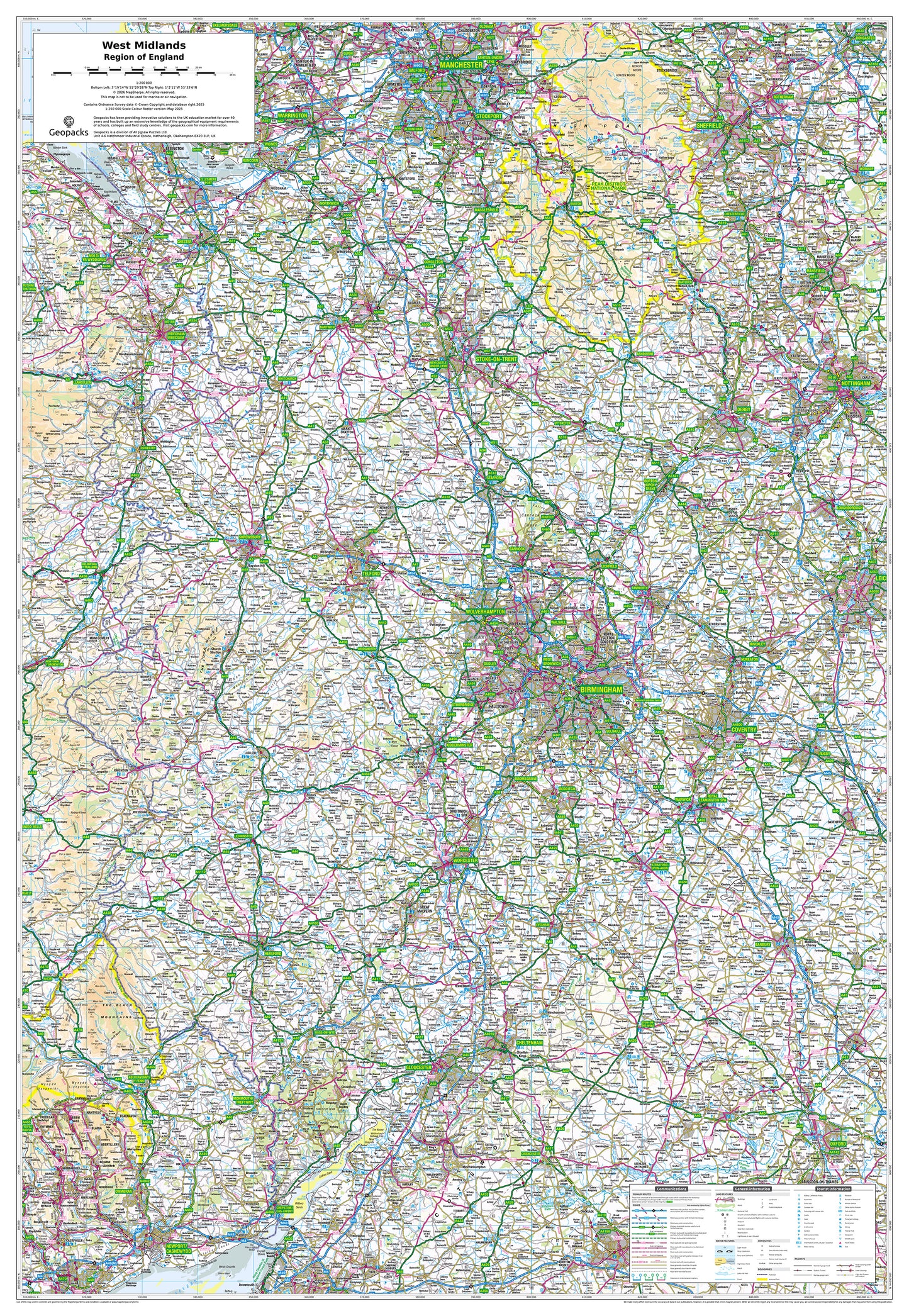 West Midlands: Regional Map
