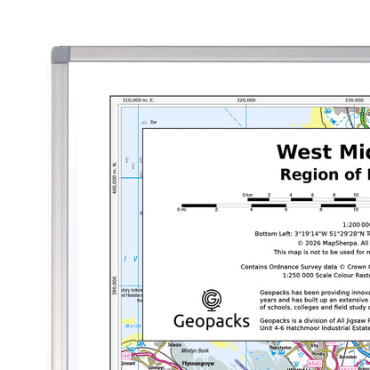 West Midlands: Regional Map