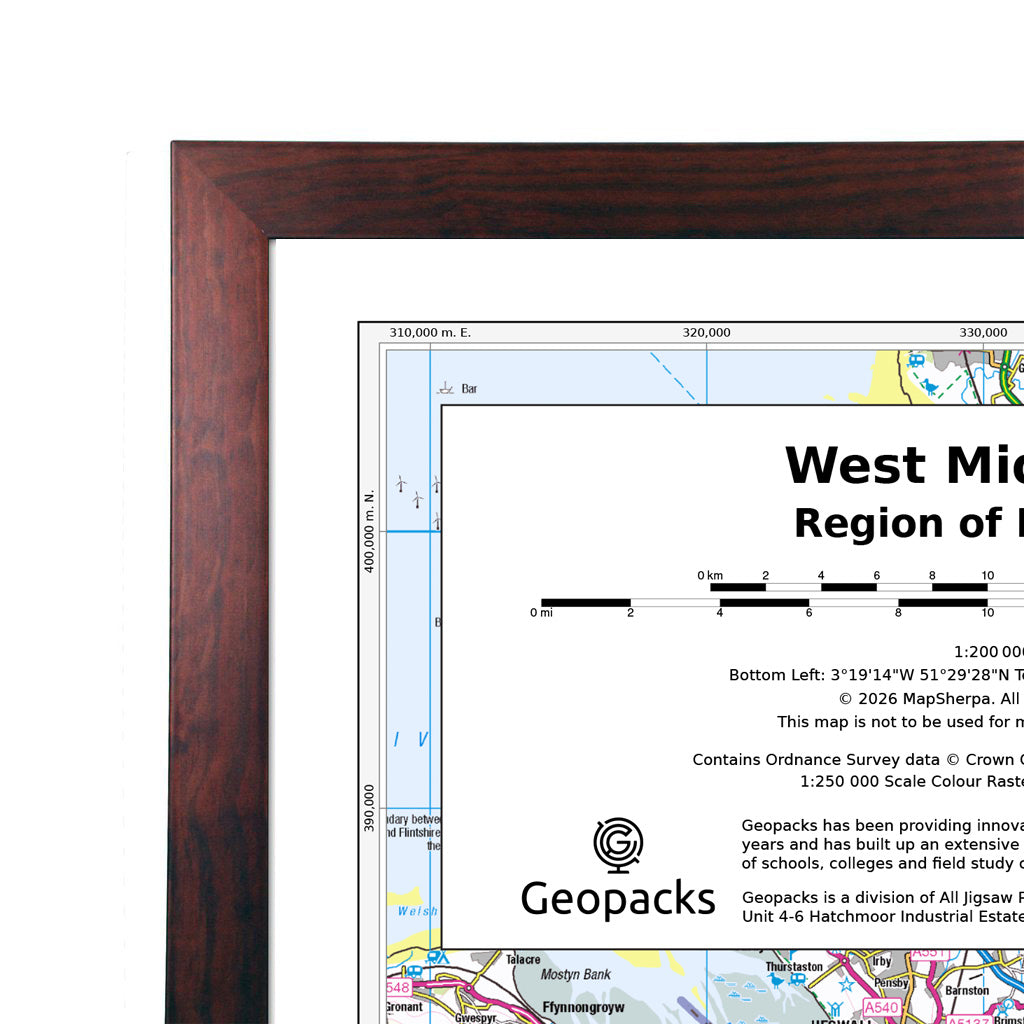 West Midlands: Regional Map