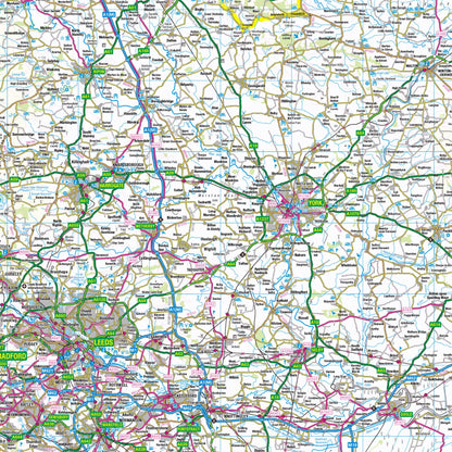 Yorkshire & The Humber: Regional Map