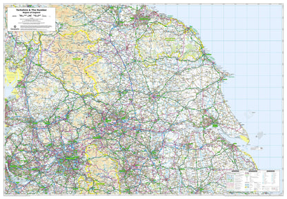 Yorkshire & The Humber: Regional Map