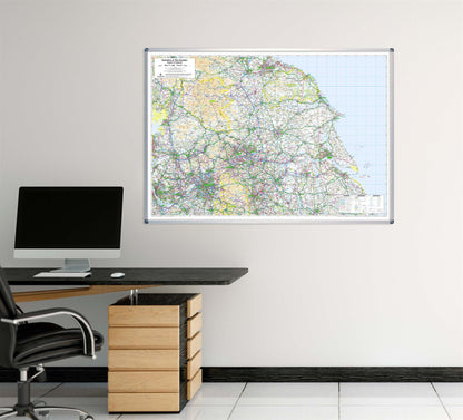 Yorkshire & The Humber: Regional Map