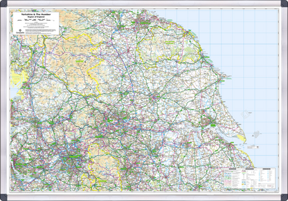 Yorkshire & The Humber: Regional Map
