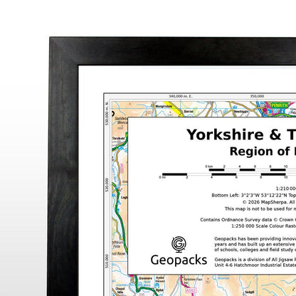 Yorkshire & The Humber: Regional Map