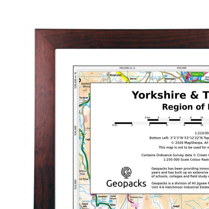Yorkshire & The Humber: Regional Map