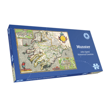 Munster Historical Map 1000 Piece Jigsaw Puzzle (1610)
