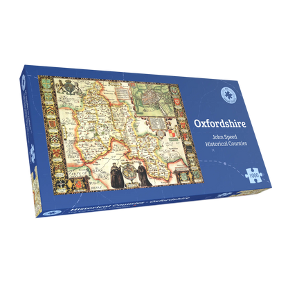 Oxfordshire Historical Map 1000 Piece Jigsaw Puzzle (1610)