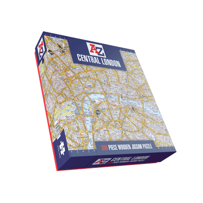A-Z Map of  London 1000 or 300 Piece Jigsaw
