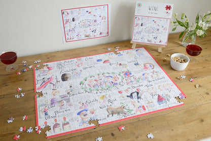Wine - Tim Bulmer 1000 Piece Jigsaw Puzzle