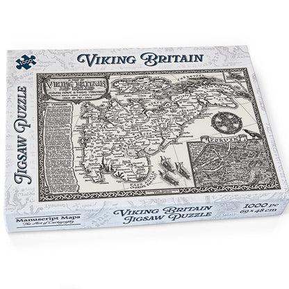 Viking Map of Britain & Ireland - 1000 piece Jigsaw Puzzle