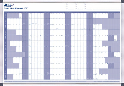 2027 YEARLY WALL PLANNER - MARK IT