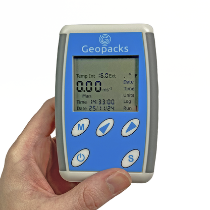 Advanced Flowmeter with Temperature Gauge - Bestseller!