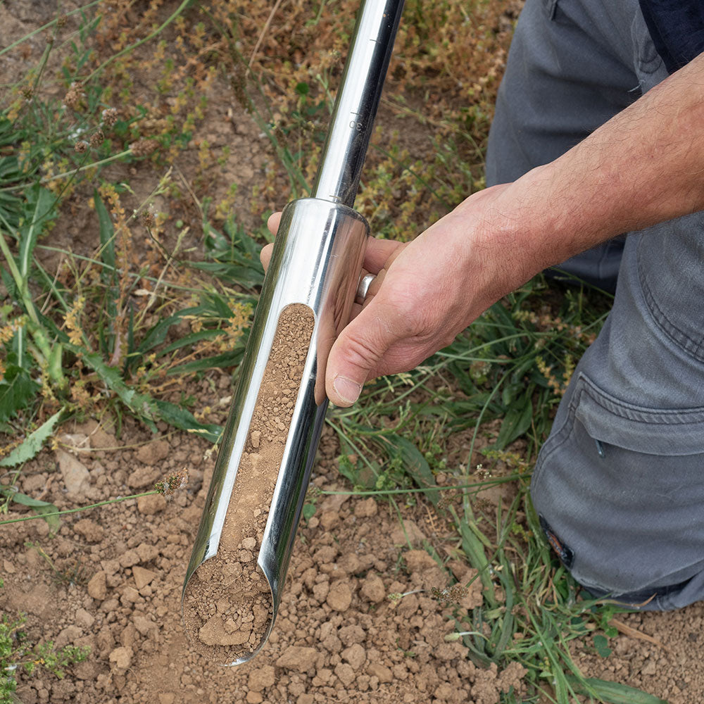 Stainless Steel Soil Corer (45mm x 30mm Diameter)