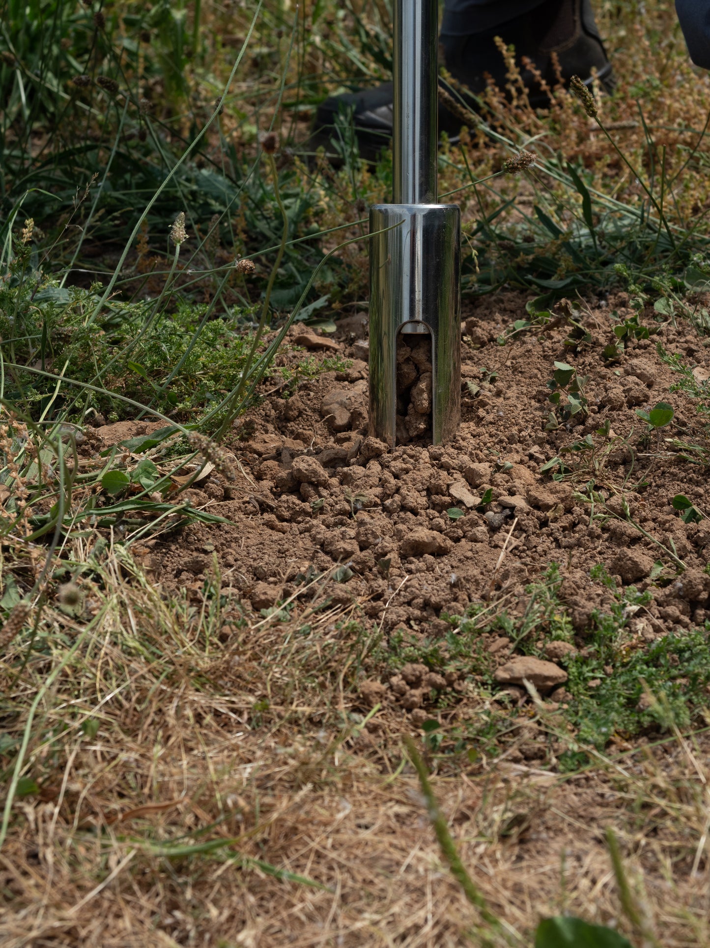 Stainless Steel Soil Corer (45mm x 30mm Diameter)
