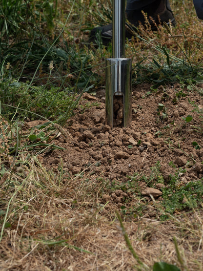 Stainless Steel Soil Corer (45mm x 30mm Diameter)