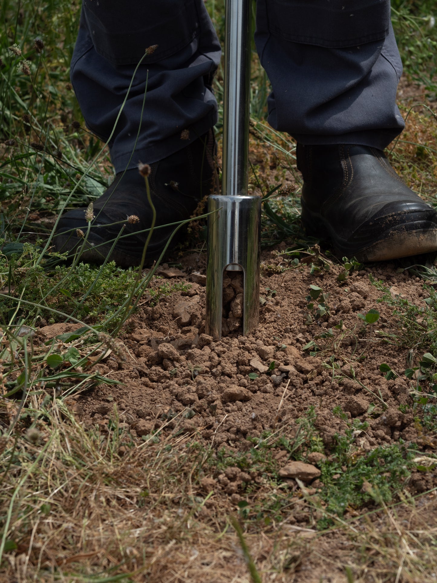 Stainless Steel Soil Corer (45mm x 30mm Diameter)