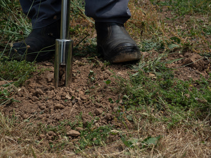 Stainless Steel Soil Corer (45mm x 30mm Diameter)