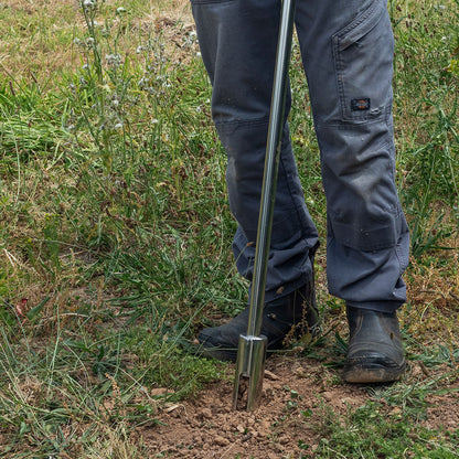 Stainless Steel Soil Corer (45mm x 30mm Diameter)