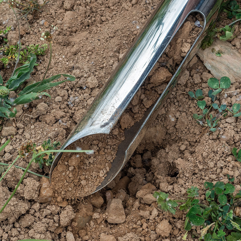 Stainless Steel Soil Corer (45mm x 30mm Diameter)
