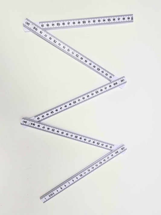 Folding Meter Rule
