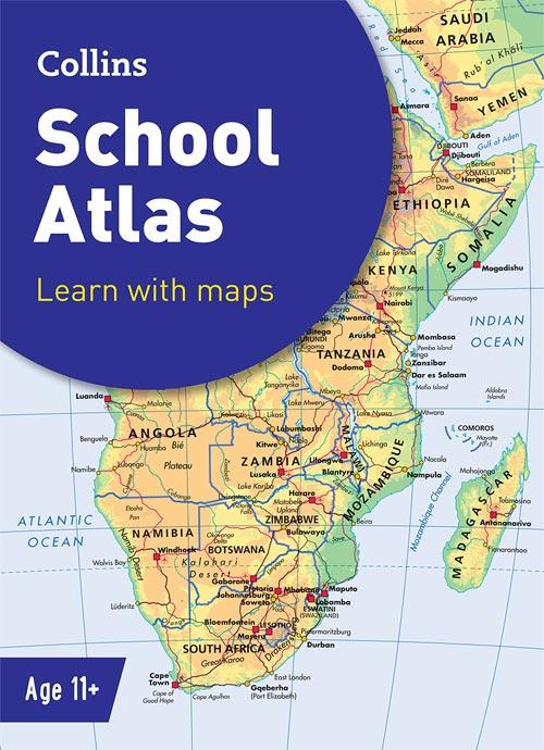 Collins School Atlases - Collins School Atlas: Ideal for learning at school and at home (Sixth edition)