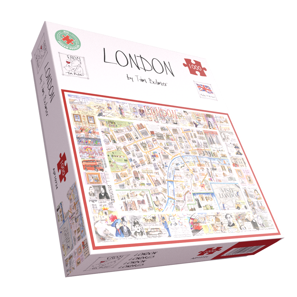 London - Tim Bulmer 1000 piece Jigsaw