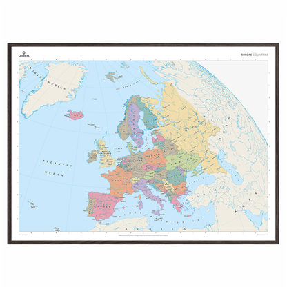 Europe Political Map