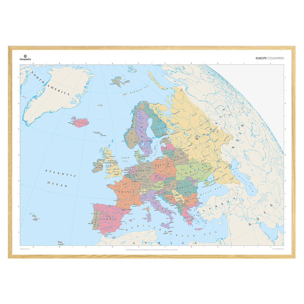 Europe Political Map