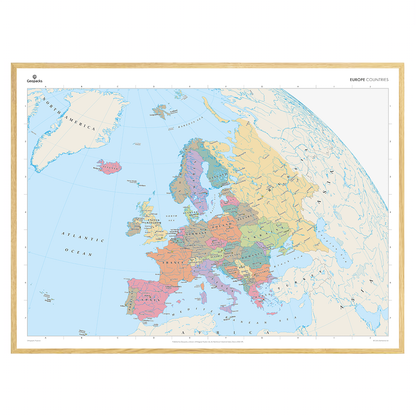 Europe Political Map