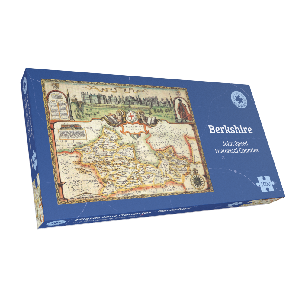 Berkshire Historical Map 1000 Piece Jigsaw Puzzle (1610)