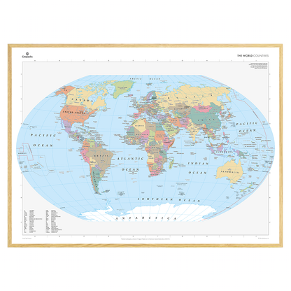 World Countries Map