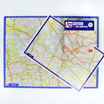 A-Z Map of Croydon 1000 Piece Jigsaw