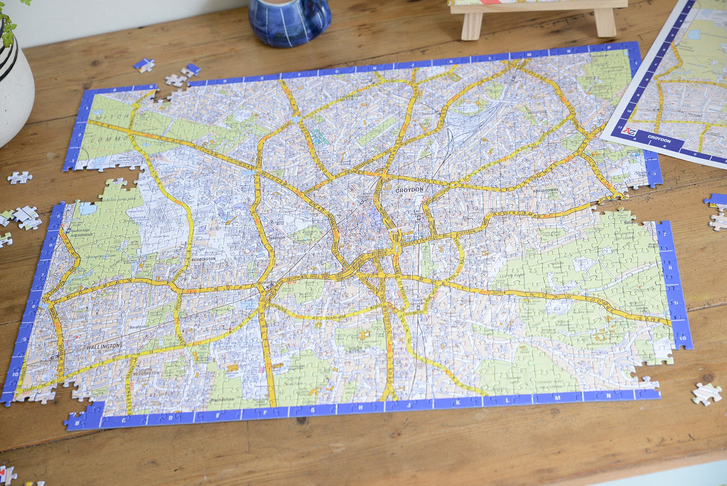 A-Z Map of Croydon 1000 Piece Jigsaw