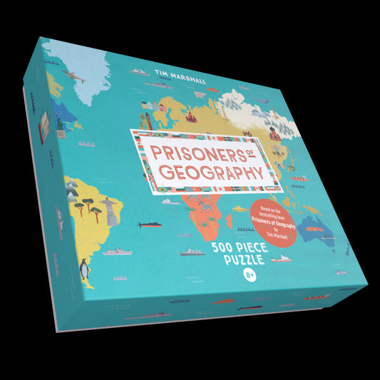 Prisoners of Geography World Map 500 Piece Jigsaw Puzzle